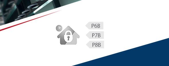 We protect against burglary in class P6B, P7B, P8B