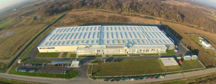 PRESS GLASS Croatia Video from the construction of the facility in Croatia